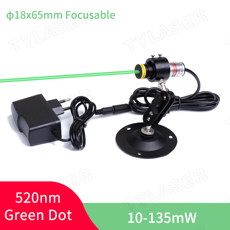 Focusable 18x65mm 520nm Green  - Industrial Acrylic Laser Cutter ulasan dan harga