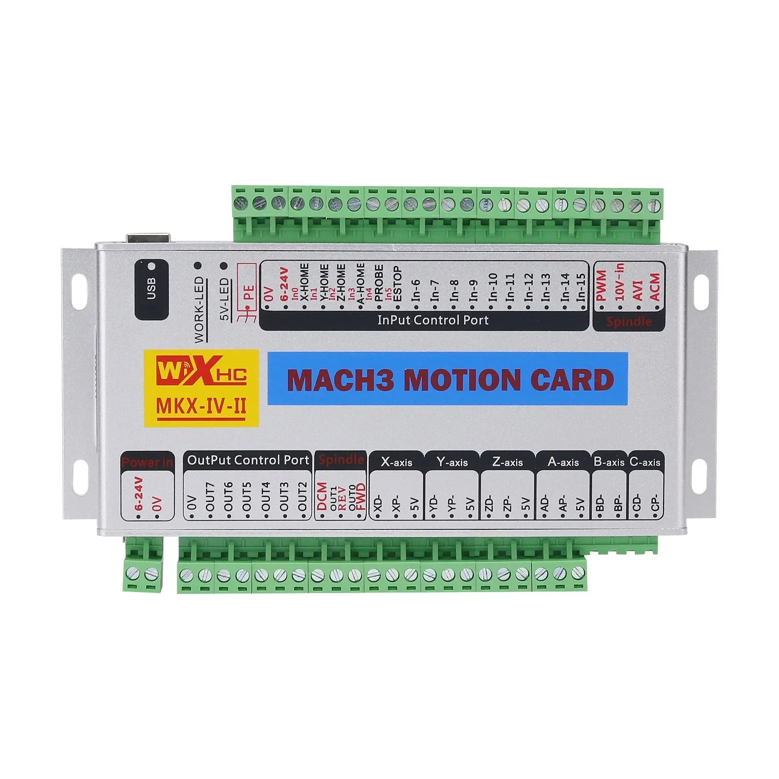 MK4-IV Mach3 Motion Card 4-sAx - Breakout Board Mach3 ulasan dan harga