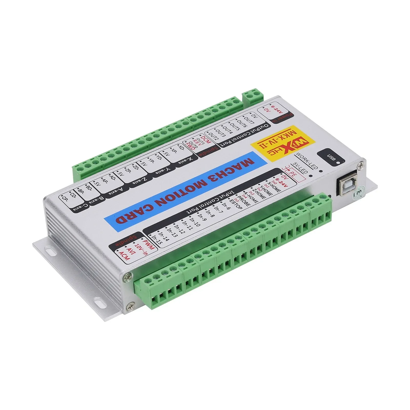 MK4-IV Mach3 Motion Card 4-sAx - Breakout Board Mach3 ulasan dan harga